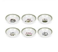 Portmeirion BG45300 Botanic Garden Lot de 6 mini bols en céramique Blanc 12,7 cm