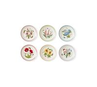 PORTMEIRION Botanic Garden Meadows Set de 6 assiettes à fruits