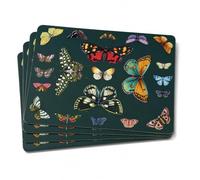 Portmeirion Home & Gifts Lot de 4 Grands Sets de Table, liège, Multicolore, 40,1 x 29,8 cm