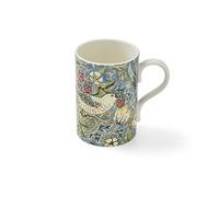 Portmeirion Morris & co MCOD48506-XT Spode Strawberry Thief Mug en porcelaine Bleu/multicolore