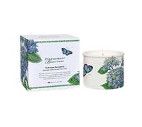 Portmeirion Wax Lyrical Botanic Garden Bougie en céramique en cire de noix de coco Hortensia Macrophylla