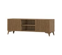 Portmore - meuble TV - bois - 150 cm - Bois Bois