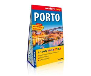 Porto 1/10.000 (carte laminée format poche - plan de ville)