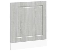 Porto - Cache de lave-vaisselle - Gris Sonoma - 60 x 1,5 x 67 cm - Avant de cuisine pour lave-vaisselle - Panneau avant de qualité supérieure en gris élégant - Convient aux armoires de cuisine