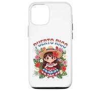 Porto Rican Girl Pride Folklore Héritage de Robe Coque pour iPhone 12/12 Pro