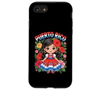 Porto Rican Girl Pride Folklore Héritage de Robe Coque pour iPhone SE (2020) / 7/8