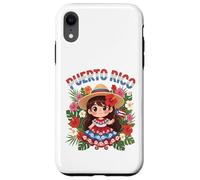 Porto Rican Girl Pride Folklore Héritage de Robe Coque pour iPhone XR