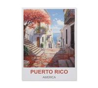 Porto Rico Américain，Puzzle 1000 Pièces en Papier Divertissement Puzzles Jouets Très Difficile Adulte Et Adolescent Casual Jigsaw Puzzle Puzzle（38x26cm）-IA78