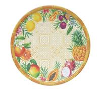 PORTO RICO assiette plate en mélamine D28 cm