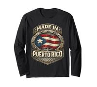 Porto Rico Boricua Made in Puerto Rico Manche Longue