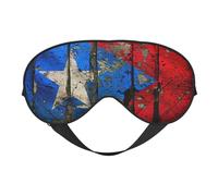Porto Rico Masque doux pour les yeux avec sangle réglable pour la sieste en avion