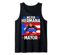 Porto Rico Mejor Hermana Mayor Queen Flag Edition Débardeur