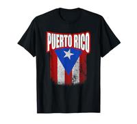 Porto Rico Resiste Drapeau Art Vintage Boricua T-Shirt