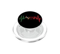 Porto Skyline Battement de Cœur Portugal Love J'aime Porto PopSockets PopGrip pour MagSafe