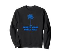 Porto Viejo Costa Rica avec Palmier Graphique Sweatshirt