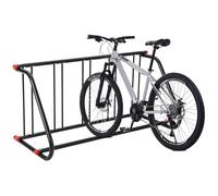 PortoAlegre Support de vélo - Parking au sol pour pneus jusqu'à 76 mm de large - Support de vélo - Support de vélo - Support multiple - Support de sol pour vélo de route, vélo électrique, VTT, vélo