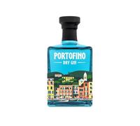 PORTOFINO - Dry Gin - 43% Alcool - Origine : Italie - Notes de Genièvre et Citron - Idéal en cocktail Gin Tonic - 50 cl