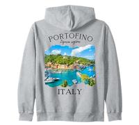 Portofino Italie Souvenir pour Filles Femmes Famille Voyage Europe Sweat à Capuche