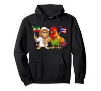 Portoricain éthiopiennes Drapeau Éthiopie Porto Rico Racines Sweat à Capuche