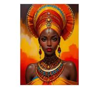 Portrait 1000 Pièces Mini Puzzle pour Adultes | 70x50cm Carton Débutants Découpe Précise Jeu de Groupe Décor de Bureau