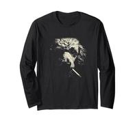 Portrait Abstrait de génie du Visage d'un Scientifique du tabagisme Manche Longue