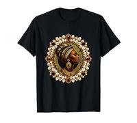Portrait afrocentrique de la Reine Africaine T-Shirt