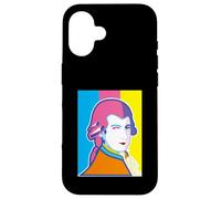 Portrait Amusant de Wolfgang Mozart Style Pop Art Coque pour iPhone 16