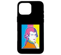 Portrait Amusant de Wolfgang Mozart Style Pop Art Coque pour iPhone 16 Pro Max