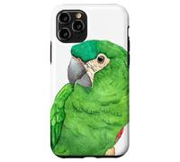 Portrait Aquarelle de Perroquet de Han aux épaules Rouges Coque pour iPhone 11 Pro