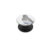 Portrait Aquarelle Perroquet Amazon Couronne Jaune PopSockets PopGrip Adhésif