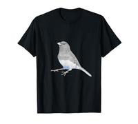 Portrait Aquarelle Perroquet Amazon Couronne Jaune T-Shirt