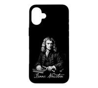 Portrait Classique de Scientifique en Physique Isaac Newton Coque pour iPhone 16 Plus