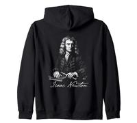 Portrait Classique de Scientifique en Physique Isaac Newton Sweat à Capuche