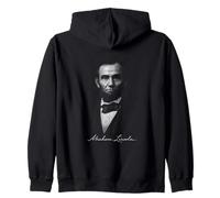 Portrait Classique du 16e président Abraham Lincoln Sweat à Capuche