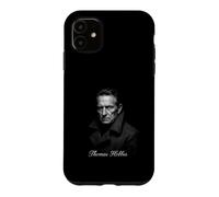 Portrait Classique du Philosophe Thomas Hobbes Coque pour iPhone 11