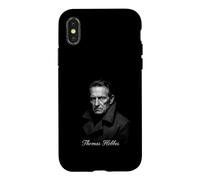 Portrait Classique du Philosophe Thomas Hobbes Coque pour iPhone X/XS