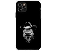 Portrait Cowboy Alligator Vintage Western Wild West Coque pour iPhone 11 Pro Max