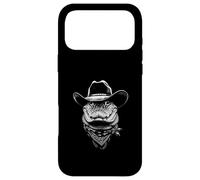 Portrait Cowboy Alligator Vintage Western Wild West Coque pour iPhone 17 Pro Max