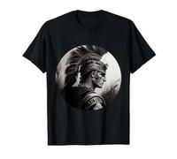 Portrait d Un Centurio Romain Vigilant T-Shirt Graphique avec Valeur