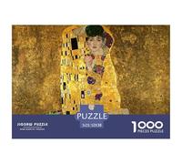 Portrait d'Adele Bloch-Bauer I Puzzle en Bois Imperméable Puzzles De 1000 Pièces pour Adultes Cadeaux Coloré Jeux Éducatifs