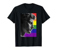 Portrait d'Alexandre Le Grand sur Le Drapeau Rainbow Pride LGBTQ+ T-Shirt