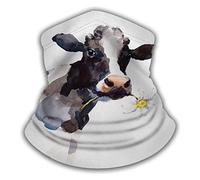 Portrait d'animal De Ferme Multifonctionnel Décoration Faciale Unisexe Écharpe Demi-Visage Bandana pour Adulte Vélo Randonnée