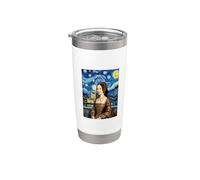 Portrait d'Anne Boleyn Gobelet isotherme en acier inoxydable double paroi