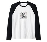 Portrait d'Anton Tchekhov - Design élégant de littérature Russe Manche Raglan