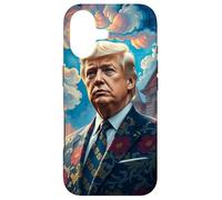 Portrait d'art Post-impressionnisme de Donald Trump Coque pour iPhone 17