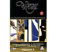 Portrait d'artiste Vol 2-Dali-Pollock-Mondrian-Matisse-Basquiat