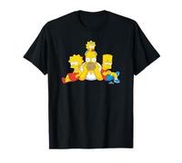 Portrait de Barbe et Maggie des Simpsons Homer Lisa T-Shirt