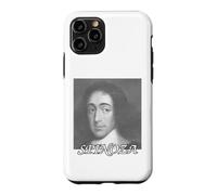 Portrait de Baruch Spinoza formé par des Lignes Coque pour iPhone 11 Pro