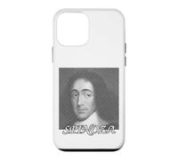 Portrait de Baruch Spinoza formé par des Lignes Coque pour iPhone 12 Mini