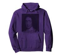 Portrait de Baruch Spinoza formé par des lignes Sweat à Capuche
